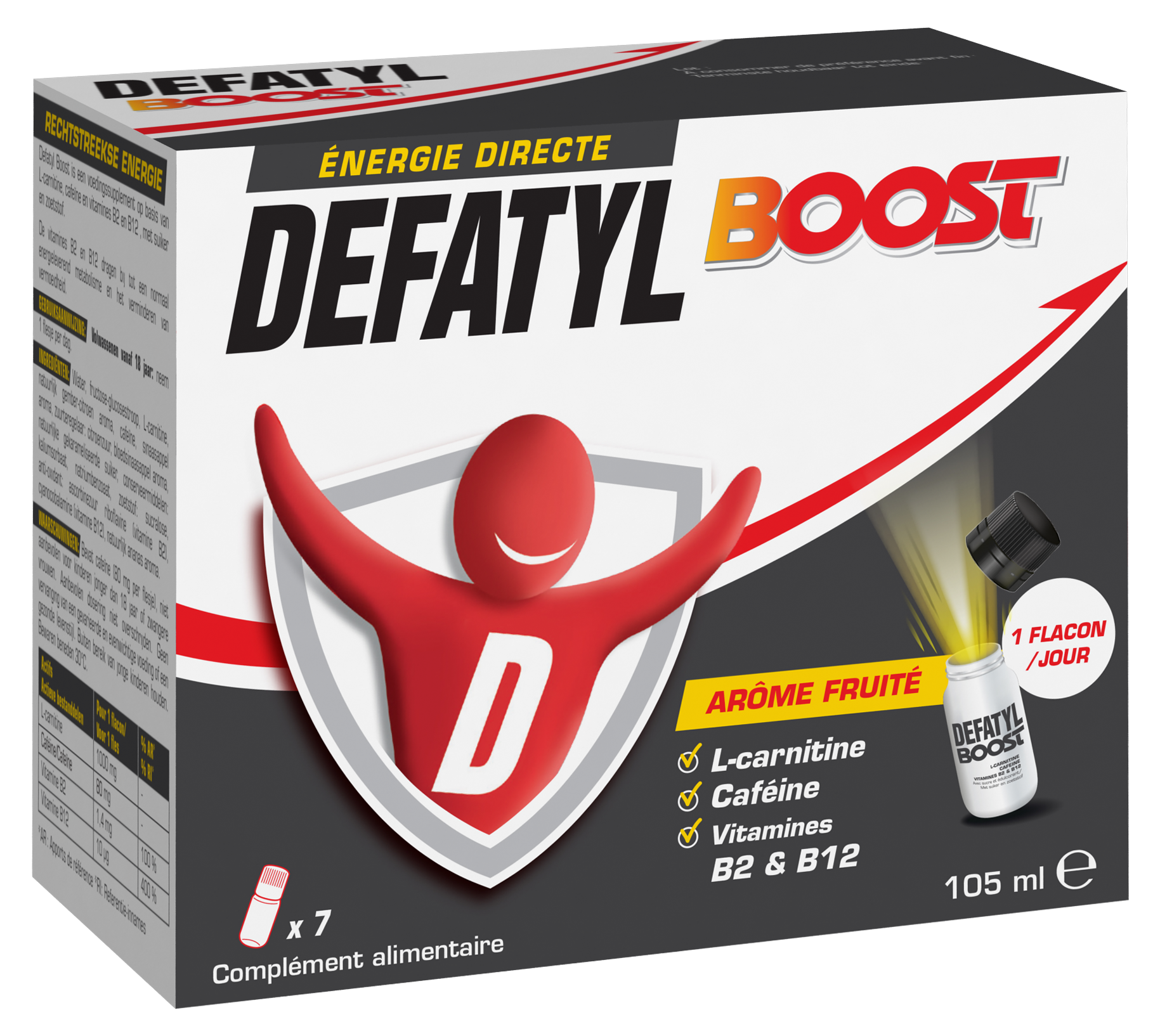 DEFATYL Boost Plus d’énergie plus rapidement